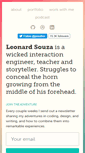Mobile Screenshot of leonardsouza.com